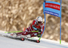 Henrik Kristoffersen of Norway skiing in the first run of the men giant slalom race of Audi FIS Alpine skiing World cup in Kranjska Gora, Slovenia. Men giant slalom race of Audi FIS Alpine skiing World cup, was held in Kranjska Gora, Slovenia, on Friday, 4th of March 2016.
