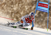 Fritz Dopfer of Germany skiing in the first run of the men giant slalom race of Audi FIS Alpine skiing World cup in Kranjska Gora, Slovenia. Men giant slalom race of Audi FIS Alpine skiing World cup, was held in Kranjska Gora, Slovenia, on Friday, 4th of March 2016.
