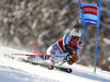 Stefan Luitz of Germany skiing in the first run of the men giant slalom race of Audi FIS Alpine skiing World cup in Kranjska Gora, Slovenia. Men giant slalom race of Audi FIS Alpine skiing World cup, was held in Kranjska Gora, Slovenia, on Friday, 4th of March 2016.
