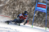 Marcus Sandell of Finland skiing in the first run of the men giant slalom race of Audi FIS Alpine skiing World cup in Kranjska Gora, Slovenia. Men giant slalom race of Audi FIS Alpine skiing World cup, was held in Kranjska Gora, Slovenia, on Friday, 4th of March 2016.
