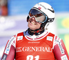Aleksander Aamodt Kilde of Norway reacts in finish of the second run of the men giant slalom race of Audi FIS Alpine skiing World cup in Kranjska Gora, Slovenia. Men giant slalom race of Audi FIS Alpine skiing World cup, was held in Kranjska Gora, Slovenia, on Friday, 4th of March 2016.
