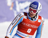 Fritz Dopfer of Germany reacts in finish of the second run of the men giant slalom race of Audi FIS Alpine skiing World cup in Kranjska Gora, Slovenia. Men giant slalom race of Audi FIS Alpine skiing World cup, was held in Kranjska Gora, Slovenia, on Friday, 4th of March 2016.
