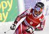 Leif Kristian Haugen of Norway reacts in finish of the second run of the men giant slalom race of Audi FIS Alpine skiing World cup in Kranjska Gora, Slovenia. Men giant slalom race of Audi FIS Alpine skiing World cup, was held in Kranjska Gora, Slovenia, on Friday, 4th of March 2016.
