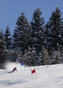 Marcel Hirscher of Austria skiing in the second run of the men giant slalom race of Audi FIS Alpine skiing World cup in Kranjska Gora, Slovenia. Men giant slalom race of Audi FIS Alpine skiing World cup, was held in Kranjska Gora, Slovenia, on Friday, 4th of March 2016.
