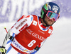 Mathieu Faivre of France reacts in finish of the second run of the men giant slalom race of Audi FIS Alpine skiing World cup in Kranjska Gora, Slovenia. Men giant slalom race of Audi FIS Alpine skiing World cup, was held in Kranjska Gora, Slovenia, on Friday, 4th of March 2016.
