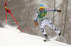 Felix Neureuther of Germany skiing in the first run of the men giant slalom race of Audi FIS Alpine skiing World cup in Kranjska Gora, Slovenia. Men giant slalom race of Audi FIS Alpine skiing World cup, was held in Kranjska Gora, Slovenia, on Saturday, 5th of March 2016.
