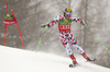 Marcel Hirscher of Austria skiing in the first run of the men giant slalom race of Audi FIS Alpine skiing World cup in Kranjska Gora, Slovenia. Men giant slalom race of Audi FIS Alpine skiing World cup, was held in Kranjska Gora, Slovenia, on Saturday, 5th of March 2016.
