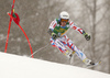 Victor Muffat-Jeandet of France skiing in the first run of the men giant slalom race of Audi FIS Alpine skiing World cup in Kranjska Gora, Slovenia. Men giant slalom race of Audi FIS Alpine skiing World cup, was held in Kranjska Gora, Slovenia, on Saturday, 5th of March 2016.
