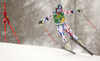 Mathieu Faivre of France skiing in the first run of the men giant slalom race of Audi FIS Alpine skiing World cup in Kranjska Gora, Slovenia. Men giant slalom race of Audi FIS Alpine skiing World cup, was held in Kranjska Gora, Slovenia, on Saturday, 5th of March 2016.
