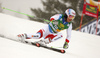 Carlo Janka of Switzerland skiing in the first run of the men giant slalom race of Audi FIS Alpine skiing World cup in Kranjska Gora, Slovenia. Men giant slalom race of Audi FIS Alpine skiing World cup, was held in Kranjska Gora, Slovenia, on Saturday, 5th of March 2016.
