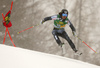 Marcus Sandell of Finland skiing in the first run of the men giant slalom race of Audi FIS Alpine skiing World cup in Kranjska Gora, Slovenia. Men giant slalom race of Audi FIS Alpine skiing World cup, was held in Kranjska Gora, Slovenia, on Saturday, 5th of March 2016.
