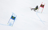 Eemeli Pirinen of Finland skiing in the second run of the men giant slalom race of Audi FIS Alpine skiing World cup in Kranjska Gora, Slovenia.Men giant slalom race of Audi FIS Alpine skiing World cup, was held in Kranjska Gora, Slovenia, on Saturday, 5th of March 2016.
