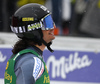 Marcus Sandell of Finland reacts in finish of the second run of the men giant slalom race of Audi FIS Alpine skiing World cup in Kranjska Gora, Slovenia. Men giant slalom race of Audi FIS Alpine skiing World cup, was held in Kranjska Gora, Slovenia, on Saturday, 5th of March 2016.
