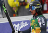 Marcus Sandell of Finland reacts in finish of the second run of the men giant slalom race of Audi FIS Alpine skiing World cup in Kranjska Gora, Slovenia. Men giant slalom race of Audi FIS Alpine skiing World cup, was held in Kranjska Gora, Slovenia, on Saturday, 5th of March 2016.
