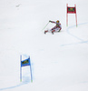 Marcel Hirscher of Austria skiing in the second run of the men giant slalom race of Audi FIS Alpine skiing World cup in Kranjska Gora, Slovenia.  Men giant slalom race of Audi FIS Alpine skiing World cup, was held in Kranjska Gora, Slovenia, on Saturday, 5th of March 2016.
