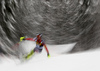 Michael Ankeny of USA skiing in the first run of the men slalom race of Audi FIS Alpine skiing World cup in Kranjska Gora, Slovenia. Men slalom race of Audi FIS Alpine skiing World cup, was held in Kranjska Gora, Slovenia, on Sunday, 6th of March 2016.
