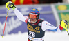 Ramon Zenhaeusern of Switzerland reacts in finish of the second run of the men slalom race of Audi FIS Alpine skiing World cup in Kranjska Gora, Slovenia. Men slalom race of Audi FIS Alpine skiing World cup, was held in Kranjska Gora, Slovenia, on Sunday, 6th of March 2016.
