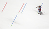 Leif Kristian Haugen of Norway skiing in the second run of the men slalom race of Audi FIS Alpine skiing World cup in Kranjska Gora, Slovenia.  Men slalom race of Audi FIS Alpine skiing World cup, was held in Kranjska Gora, Slovenia, on Sunday, 6th of March 2016.
