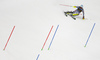 Dominik Stehle of Germany skiing in the second run of the men slalom race of Audi FIS Alpine skiing World cup in Kranjska Gora, Slovenia.  Men slalom race of Audi FIS Alpine skiing World cup, was held in Kranjska Gora, Slovenia, on Sunday, 6th of March 2016.
