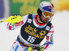 Alexis Pinturault of France reacts in finish of the second run of the men slalom race of Audi FIS Alpine skiing World cup in Kranjska Gora, Slovenia. Men slalom race of Audi FIS Alpine skiing World cup, was held in Kranjska Gora, Slovenia, on Sunday, 6th of March 2016.
