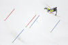 Fritz Dopfer of Germany skiing in the second run of the men slalom race of Audi FIS Alpine skiing World cup in Kranjska Gora, Slovenia. Men slalom race of Audi FIS Alpine skiing World cup, was held in Kranjska Gora, Slovenia, on Sunday, 6th of March 2016.
