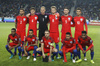 Team of England posing for photographers before start of the football match of FIFA World cup qualifiers between Slovenia and England.  FIFA World cup qualifiers between Slovenia and England was played on Tuesday, 11th of October 2016 in Stozice arena in Ljubljana, Slovenia.

