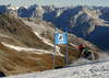 Federica Brignone of Italy skiing in the first run of the women opening giant slalom race of the new season of the Audi FIS Alpine skiing World cup in Soelden, Austria. First women giant slalom race of the season 2016-2017 of the Audi FIS Alpine skiing World cup, was held on Rettenbach glacier above Soelden, Austria, on Saturday, 22nd of October 2016.
