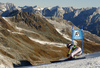 Tina Weirather of Liechtenstein skiing in the first run of the women opening giant slalom race of the new season of the Audi FIS Alpine skiing World cup in Soelden, Austria. First women giant slalom race of the season 2016-2017 of the Audi FIS Alpine skiing World cup, was held on Rettenbach glacier above Soelden, Austria, on Saturday, 22nd of October 2016.
