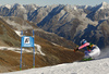 Lena Duerr of Germany skiing in the first run of the women opening giant slalom race of the new season of the Audi FIS Alpine skiing World cup in Soelden, Austria. First women giant slalom race of the season 2016-2017 of the Audi FIS Alpine skiing World cup, was held on Rettenbach glacier above Soelden, Austria, on Saturday, 22nd of October 2016.
