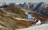 Lena Duerr of Germany skiing in the first run of the women opening giant slalom race of the new season of the Audi FIS Alpine skiing World cup in Soelden, Austria. First women giant slalom race of the season 2016-2017 of the Audi FIS Alpine skiing World cup, was held on Rettenbach glacier above Soelden, Austria, on Saturday, 22nd of October 2016.
