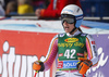 Lena Duerr of Germany reacts in the finish of the second run of the women opening giant slalom race of the new season of the Audi FIS Alpine skiing World cup in Soelden, Austria. First women giant slalom race of the season 2016-2017 of the Audi FIS Alpine skiing World cup, was held on Rettenbach glacier above Soelden, Austria, on Saturday, 22nd of October 2016.
