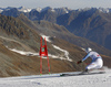 Fritz Dopfer of Germany skiing in the first run of the men opening giant slalom race of the new season of the Audi FIS Alpine skiing World cup in Soelden, Austria. First men giant slalom race of the season 2016-2017 of the Audi FIS Alpine skiing World cup, was held on Rettenbach glacier above Soelden, Austria, on Sunday, 23rd of October 2016.
