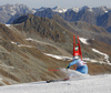 Aleksander Aamodt Kilde of Norway skiing in the first run of the men opening giant slalom race of the new season of the Audi FIS Alpine skiing World cup in Soelden, Austria. First men giant slalom race of the season 2016-2017 of the Audi FIS Alpine skiing World cup, was held on Rettenbach glacier above Soelden, Austria, on Sunday, 23rd of October 2016.
