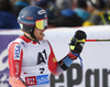 Ted Ligety of USA reacts in finish of the second run of the men opening giant slalom race of the new season of the Audi FIS Alpine skiing World cup in Soelden, Austria. First men giant slalom race of the season 2016-2017 of the Audi FIS Alpine skiing World cup, was held on Rettenbach glacier above Soelden, Austria, on Sunday, 23rd of October 2016.
