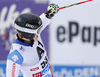 Marco Odermatt of Switzerland reacts in finish of the second run of the men opening giant slalom race of the new season of the Audi FIS Alpine skiing World cup in Soelden, Austria. First men giant slalom race of the season 2016-2017 of the Audi FIS Alpine skiing World cup, was held on Rettenbach glacier above Soelden, Austria, on Sunday, 23rd of October 2016.
