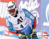 Henrik Kristoffersen of Norway reacts in finish of the second run of the men opening giant slalom race of the new season of the Audi FIS Alpine skiing World cup in Soelden, Austria. First men giant slalom race of the season 2016-2017 of the Audi FIS Alpine skiing World cup, was held on Rettenbach glacier above Soelden, Austria, on Sunday, 23rd of October 2016.
