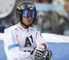 Marcus Sandell of Finland reacts in finish of the second run of the men opening giant slalom race of the new season of the Audi FIS Alpine skiing World cup in Soelden, Austria. First men giant slalom race of the season 2016-2017 of the Audi FIS Alpine skiing World cup, was held on Rettenbach glacier above Soelden, Austria, on Sunday, 23rd of October 2016.
