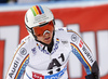 Stefan Luitz of Germany reacts in finish of the second run of the men opening giant slalom race of the new season of the Audi FIS Alpine skiing World cup in Soelden, Austria. First men giant slalom race of the season 2016-2017 of the Audi FIS Alpine skiing World cup, was held on Rettenbach glacier above Soelden, Austria, on Sunday, 23rd of October 2016.
