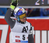 Winner Alexis Pinturault of France reacts in finish of the second run of the men opening giant slalom race of the new season of the Audi FIS Alpine skiing World cup in Soelden, Austria. First men giant slalom race of the season 2016-2017 of the Audi FIS Alpine skiing World cup, was held on Rettenbach glacier above Soelden, Austria, on Sunday, 23rd of October 2016.
