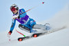 Nina Loeseth of Norway in action during 1st run of ladies Slalom of FIS ski alpine world cup at the Black Race Course in Levi, Finland on 2016/11/12.
