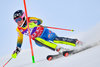 Frida Hansdotter of Sweden in action during 1st run of ladies Slalom of FIS ski alpine world cup at the Black Race Course in Levi, Finland on 2016/11/12.
