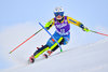 Maria Pietilae-Holmner of Sweden in action during 1st run of ladies Slalom of FIS ski alpine world cup at the Black Race Course in Levi, Finland on 2016/11/12.
