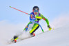 Ana Bucik of Slovenia in action during 1st run of ladies Slalom of FIS ski alpine world cup at the Black Race Course in Levi, Finland on 2016/11/12.
