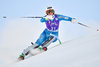 Maren Skjoeld of Norway in action during 1st run of ladies Slalom of FIS ski alpine world cup at the Black Race Course in Levi, Finland on 2016/11/12.
