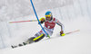 Felix Neureuther of Germany in action during 1st run of mens Slalom of FIS ski alpine world cup at the Black Race Course in Levi, Finland on 2016/11/13.
