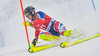 Dave Ryding of United Kingdom in action during 1st run of mens Slalom of FIS ski alpine world cup at the Black Race Course in Levi, Finland on 2016/11/13.
