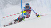 Ramon Zenhaeusern of Switzerland in action during 1st run of mens Slalom of FIS ski alpine world cup at the Black Race Course in Levi, Finland on 2016/11/13.
