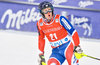 Dave Ryding of United Kingdom  reacts after his 2nd run of mens Slalom of FIS ski alpine world cup at the Black Race Course in Levi, Finland on 2016/11/13.
