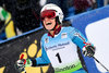 Second placed Nina Loeseth of Norway reacts after her 2st run of ladies giant slalom of FIS ski alpine world cup at the Killington, Austria on 2016/11/26.
