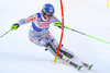 Veronika Velez Zuzulova of Slovakia in action during 1st run of ladies Slalom of FIS ski alpine world cup in Killington, Austria on 2016/11/27.
